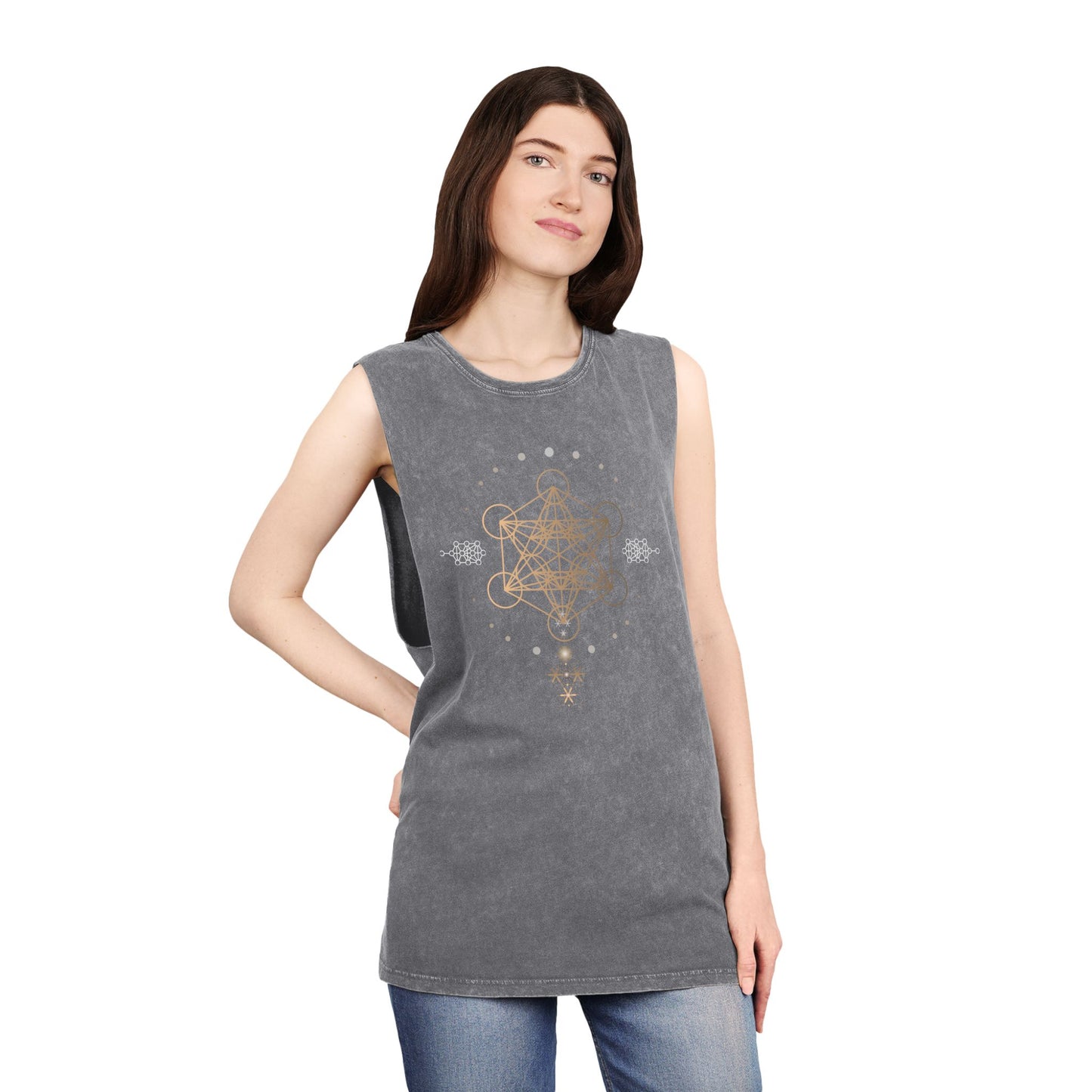 Orin Aya Unisex Meta Stonewash Tank Top