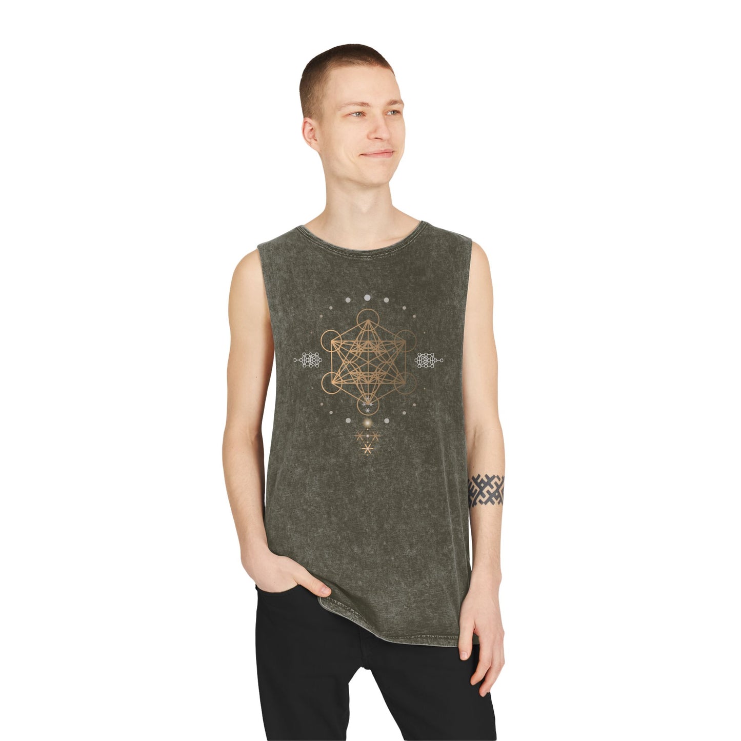 Orin Aya Unisex Meta Stonewash Tank Top